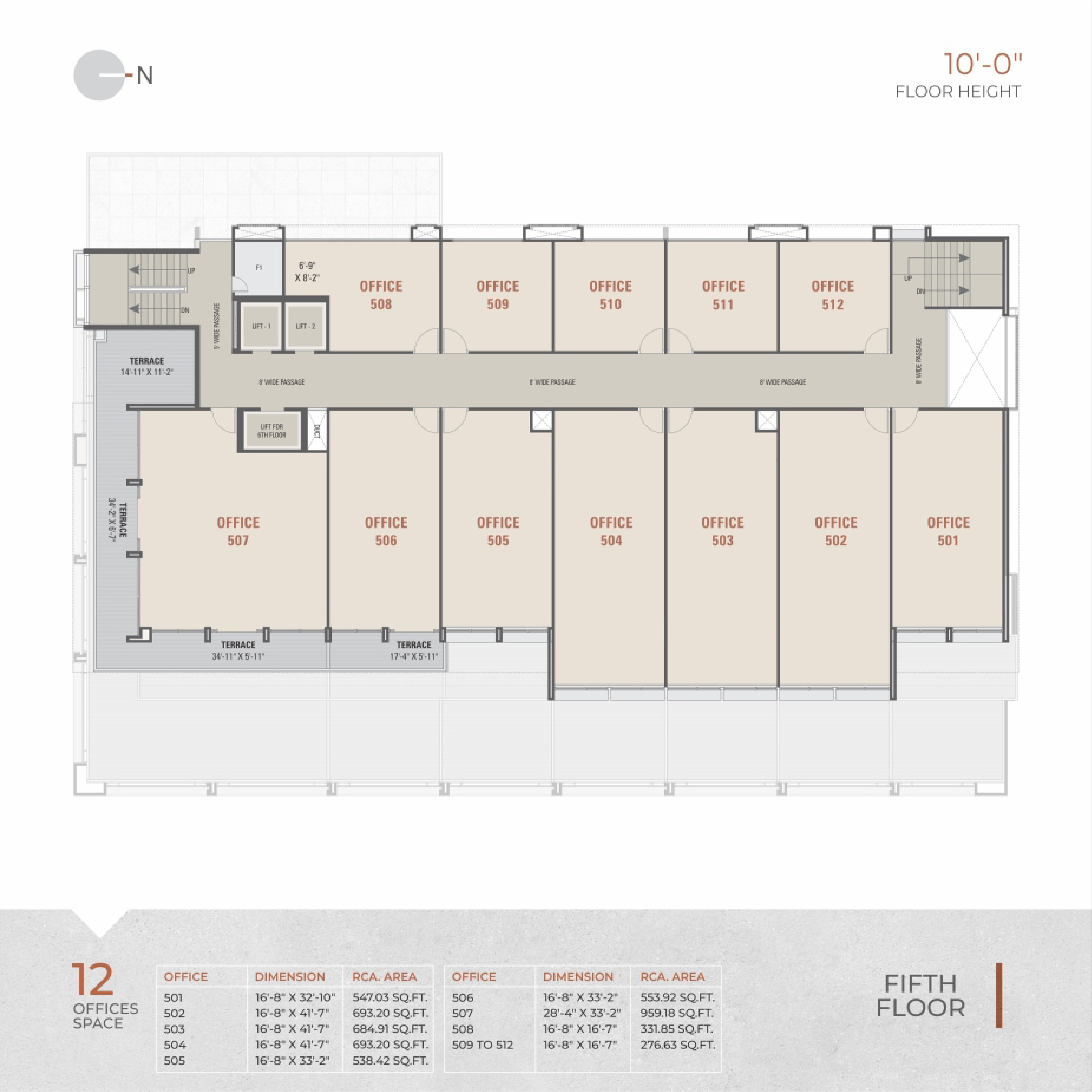 Samarthya Empire – Fourth Floor Plan